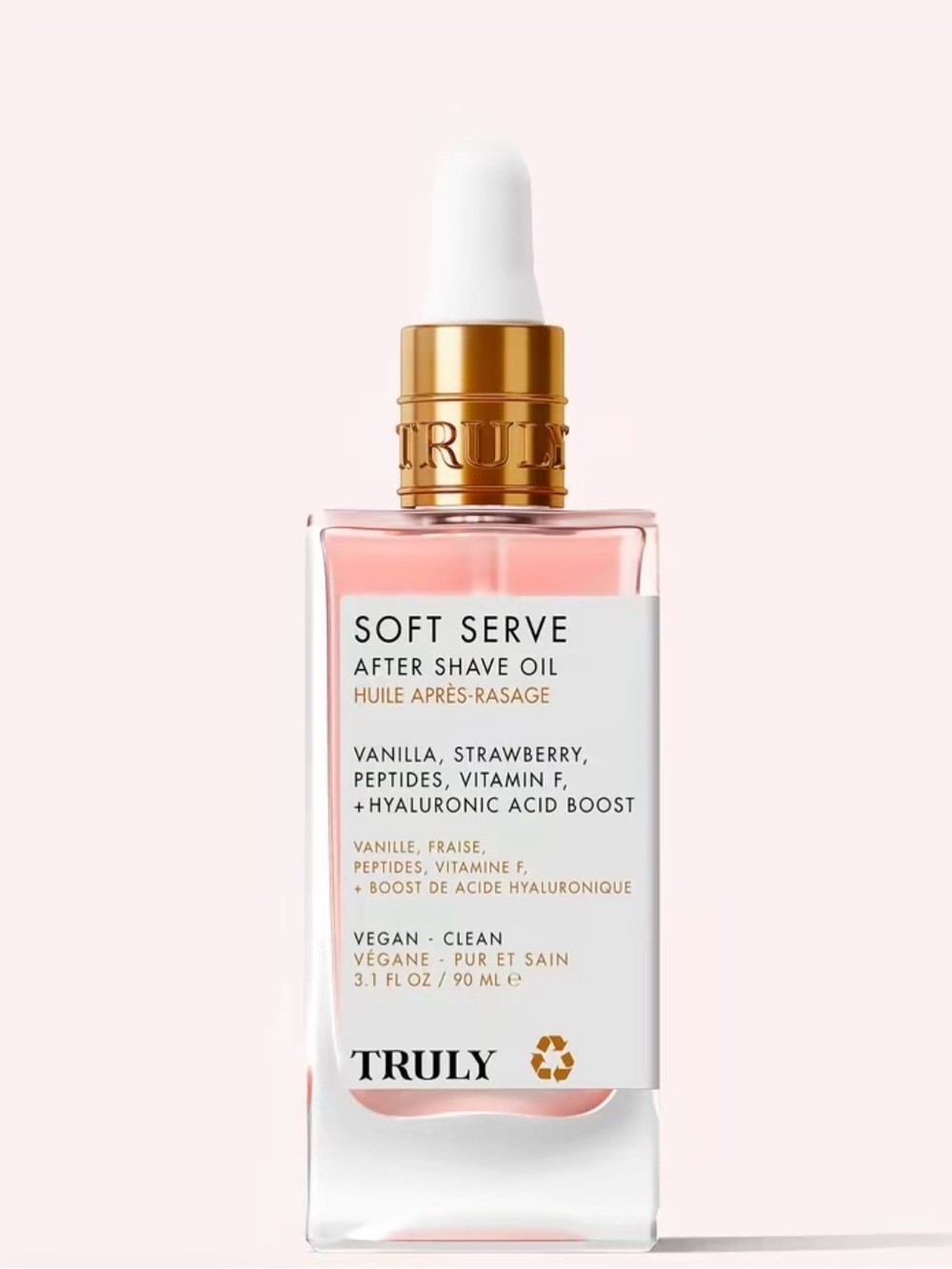 Truly Soft Serve After Shave Oil Strawberry Vanilla Jumbo Size